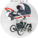Детская коляска BeBe-Mobile MOVO 3 в 1